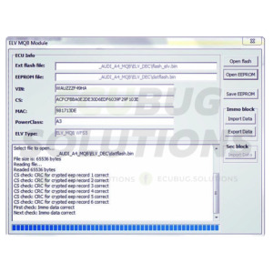 Module ELV MQB IMMO data manager for VAG IMMO Calculator