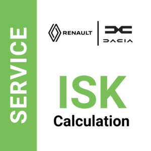 ISK Calculation - Recovery Service - Ranault - Dacia